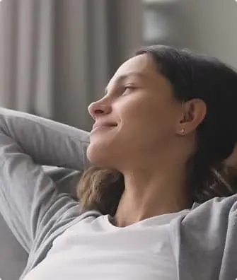 Step 3: Enjoy the cool breeze from Glacier Breeze - woman relaxing